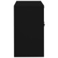 vidaXL Büroschrank Schwarz 90x40x70 cm Stahl vidaXL Büroschrank Schwarz 90x40x70 cm Stahl