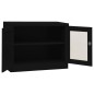vidaXL Büroschrank Schwarz 90x40x70 cm Stahl vidaXL Büroschrank Schwarz 90x40x70 cm Stahl