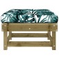 vidaXL Gartenhocker mit Kissen 2 Stk. Kiefernholz Imprägniert vidaXL Gartenhocker mit Kissen 2 Stk. Kiefernholz Imprägniert