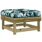 vidaXL Gartenhocker mit Kissen 2 Stk. Kiefernholz Imprägniert vidaXL Gartenhocker mit Kissen 2 Stk. Kiefernholz Imprägniert