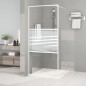 vidaXL Duschwand für Begehbare Dusche Weiß 90x195 cm ESG-Klarglas vidaXL Duschwand für Begehbare Dusche Weiß 90x195 cm ESG-Klarglas