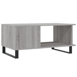 vidaXL Couchtisch Grau Sonoma 90x50x40 cm Holzwerkstoff
