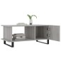 vidaXL Couchtisch Grau Sonoma 90x50x40 cm Holzwerkstoff vidaXL Couchtisch Grau Sonoma 90x50x40 cm Holzwerkstoff
