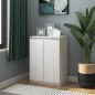 vidaXL Sideboard Weiß 60x36x84 cm Massivholz Kiefer vidaXL Sideboard Weiß 60x36x84 cm Massivholz Kiefer
