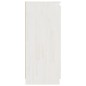 vidaXL Sideboard Weiß 60x36x84 cm Massivholz Kiefer vidaXL Sideboard Weiß 60x36x84 cm Massivholz Kiefer