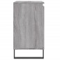 vidaXL Badschrank Grau Sonoma 58x33x60 cm Holzwerkstoff vidaXL Badschrank Grau Sonoma 58x33x60 cm Holzwerkstoff