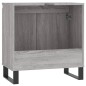 vidaXL Badschrank Grau Sonoma 58x33x60 cm Holzwerkstoff vidaXL Badschrank Grau Sonoma 58x33x60 cm Holzwerkstoff