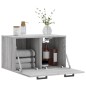 vidaXL Wandschrank Grau Sonoma 60x36,5x35 cm Holzwerkstoff vidaXL Wandschrank Grau Sonoma 60x36,5x35 cm Holzwerkstoff