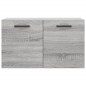 vidaXL Wandschrank Grau Sonoma 60x36,5x35 cm Holzwerkstoff vidaXL Wandschrank Grau Sonoma 60x36,5x35 cm Holzwerkstoff