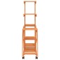 vidaXL Blumenständer mit Rollen 95x25x101 cm Massivholz Tanne vidaXL Blumenständer mit Rollen 95x25x101 cm Massivholz Tanne