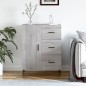 vidaXL Sideboard Grau Sonoma 69,5x34x90 cm Holzwerkstoff vidaXL Sideboard Grau Sonoma 69,5x34x90 cm Holzwerkstoff