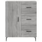 vidaXL Sideboard Grau Sonoma 69,5x34x90 cm Holzwerkstoff vidaXL Sideboard Grau Sonoma 69,5x34x90 cm Holzwerkstoff
