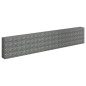 vidaXL Gabionen-Hochbeet Verzinkter Stahl 450×30×90 cm vidaXL Gabionen-Hochbeet Verzinkter Stahl 450×30×90 cm