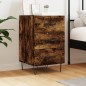 vidaXL Nachttisch Räuchereiche 40x40x66 cm Holzwerkstoff vidaXL Nachttisch Räuchereiche 40x40x66 cm Holzwerkstoff