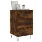 vidaXL Nachttisch Räuchereiche 40x40x66 cm Holzwerkstoff vidaXL Nachttisch Räuchereiche 40x40x66 cm Holzwerkstoff