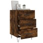 vidaXL Nachttisch Räuchereiche 40x40x66 cm Holzwerkstoff vidaXL Nachttisch Räuchereiche 40x40x66 cm Holzwerkstoff