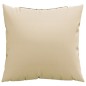 Zierkissen 4 Stk. Beige 60x60 cm Stoff Zierkissen 4 Stk. Beige 60x60 cm Stoff