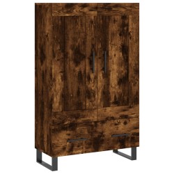 vidaXL Highboard Räuchereiche 69,5x31x115 cm Holzwerkstoff