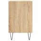 vidaXL Nachttisch Sonoma-Eiche 40x30x50 cm Holzwerkstoff vidaXL Nachttisch Sonoma-Eiche 40x30x50 cm Holzwerkstoff