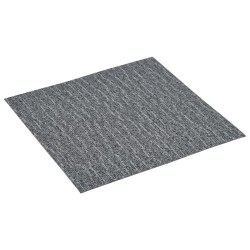 vidaXL PVC-Fliesen Selbstklebend 20 Stk. 1,86 m² Grau
