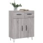 vidaXL Sideboard Grau Sonoma 69,5x34x90 cm Holzwerkstoff vidaXL Sideboard Grau Sonoma 69,5x34x90 cm Holzwerkstoff