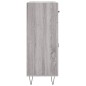 vidaXL Sideboard Grau Sonoma 69,5x34x90 cm Holzwerkstoff vidaXL Sideboard Grau Sonoma 69,5x34x90 cm Holzwerkstoff