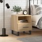 vidaXL Nachttisch Sonoma-Eiche 40x35x47,5 cm Holzwerkstoff vidaXL Nachttisch Sonoma-Eiche 40x35x47,5 cm Holzwerkstoff