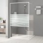 vidaXL Duschwand für Begehbare Dusche Weiß 115x195 cm ESG-Klarglas vidaXL Duschwand für Begehbare Dusche Weiß 115x195 cm ESG-Klarglas