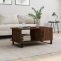 vidaXL Couchtisch Braun Eichen-Optik 90x50x40 cm Holzwerkstoff vidaXL Couchtisch Braun Eichen-Optik 90x50x40 cm Holzwerkstoff