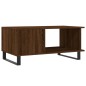 vidaXL Couchtisch Braun Eichen-Optik 90x50x40 cm Holzwerkstoff vidaXL Couchtisch Braun Eichen-Optik 90x50x40 cm Holzwerkstoff