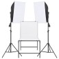 vidaXL Fotostudio-Beleuchtung Set mit Aufnahmetisch vidaXL Fotostudio-Beleuchtung Set mit Aufnahmetisch