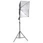 vidaXL Fotostudio-Beleuchtung Set mit Aufnahmetisch vidaXL Fotostudio-Beleuchtung Set mit Aufnahmetisch