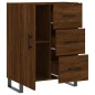vidaXL Sideboard Braun Eichen-Optik 69,5x34x90 cm Holzwerkstoff vidaXL Sideboard Braun Eichen-Optik 69,5x34x90 cm Holzwerkstoff
