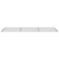vidaXL Türvordach Grau 300x100 cm Polycarbonat vidaXL Türvordach Grau 300x100 cm Polycarbonat