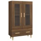 vidaXL Highboard Braun Eichen-Optik 70x31x115 cm Holzwerkstoff vidaXL Highboard Braun Eichen-Optik 70x31x115 cm Holzwerkstoff