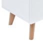 vidaXL TV-Schrank Weiß 120×40×46 cm MDF vidaXL TV-Schrank Weiß 120×40×46 cm MDF