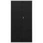 vidaXL Schließfachschrank Schwarz 90x40x180 cm Stahl vidaXL Schließfachschrank Schwarz 90x40x180 cm Stahl