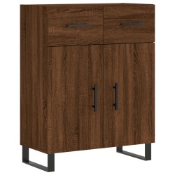 vidaXL Sideboard Braun Eichen-Optik 69,5x34x90 cm Holzwerkstoff