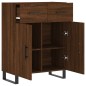 vidaXL Sideboard Braun Eichen-Optik 69,5x34x90 cm Holzwerkstoff vidaXL Sideboard Braun Eichen-Optik 69,5x34x90 cm Holzwerkstoff