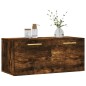 vidaXL Wandschrank Räuchereiche 80x36,5x35 cm Holzwerkstoff vidaXL Wandschrank Räuchereiche 80x36,5x35 cm Holzwerkstoff