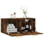 vidaXL Wandschrank Räuchereiche 80x36,5x35 cm Holzwerkstoff vidaXL Wandschrank Räuchereiche 80x36,5x35 cm Holzwerkstoff