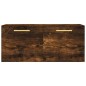vidaXL Wandschrank Räuchereiche 80x36,5x35 cm Holzwerkstoff vidaXL Wandschrank Räuchereiche 80x36,5x35 cm Holzwerkstoff