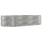 vidaXL Hochbeet Silbern 291x140x68 cm Pulverbeschichteter Stahl vidaXL Hochbeet Silbern 291x140x68 cm Pulverbeschichteter Stahl