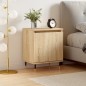 vidaXL Nachttisch Sonoma-Eiche 40x30x50 cm Holzwerkstoff vidaXL Nachttisch Sonoma-Eiche 40x30x50 cm Holzwerkstoff