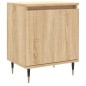 vidaXL Nachttisch Sonoma-Eiche 40x30x50 cm Holzwerkstoff vidaXL Nachttisch Sonoma-Eiche 40x30x50 cm Holzwerkstoff