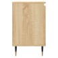 vidaXL Nachttisch Sonoma-Eiche 40x30x50 cm Holzwerkstoff vidaXL Nachttisch Sonoma-Eiche 40x30x50 cm Holzwerkstoff