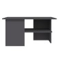 vidaXL Couchtisch Grau 90x60x46,5 cm Holzwerkstoff vidaXL Couchtisch Grau 90x60x46,5 cm Holzwerkstoff