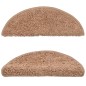 vidaXL Stufenmatten 10 Stk. 65x21x4 cm Beige vidaXL Stufenmatten 10 Stk. 65x21x4 cm Beige