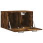 vidaXL Wandschrank Räuchereiche 60x36,5x35 cm Holzwerkstoff vidaXL Wandschrank Räuchereiche 60x36,5x35 cm Holzwerkstoff