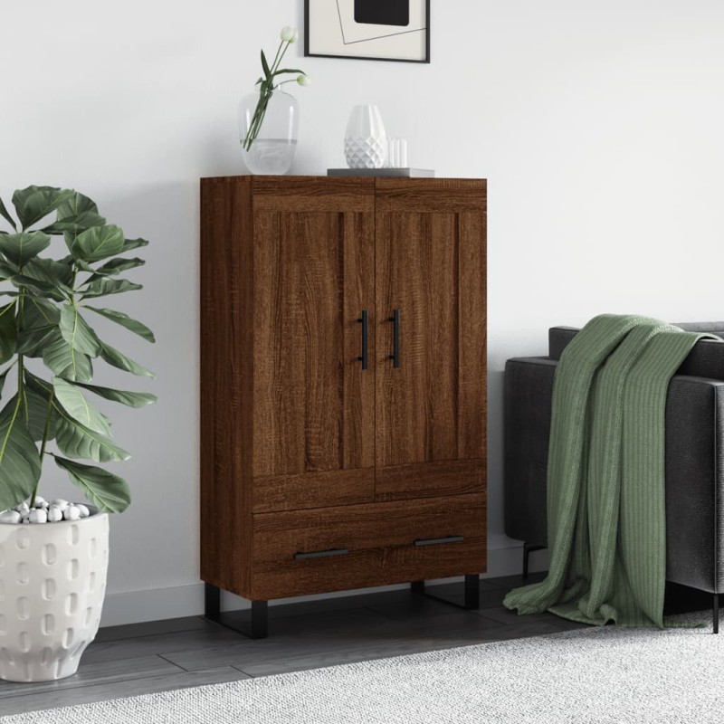 vidaXL Highboard Braun Eichen-Optik 69,5x31x115 cm Holzwerkstoff vidaXL Highboard Braun Eichen-Optik 69,5x31x115 cm Holzwerkstoff